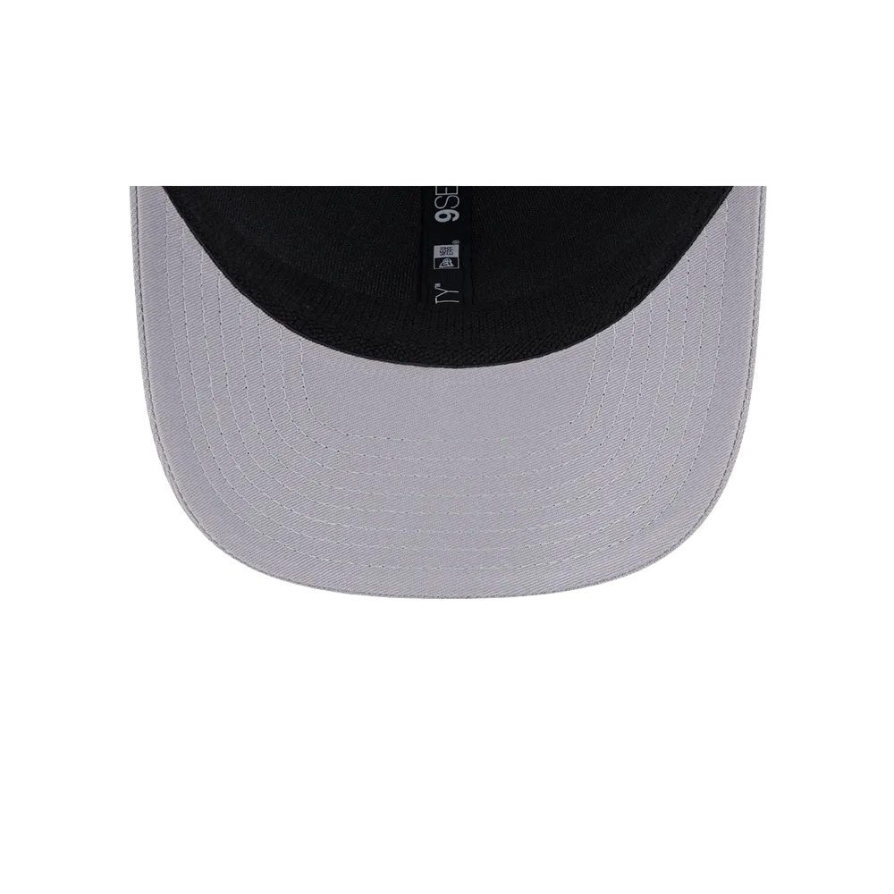 New Era Miami HEAT Leather Logo Stretch Snapback