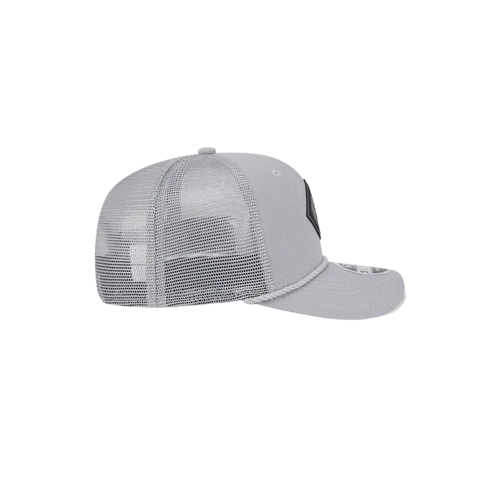 New Era Miami HEAT Leather Logo Stretch Snapback