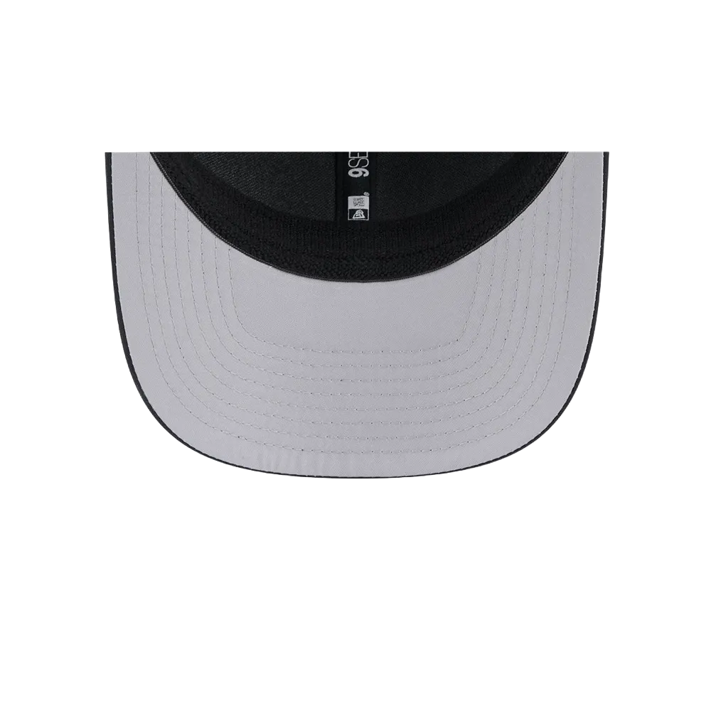 New Era Miami HEAT Stripe Trucker Stretch Snapback