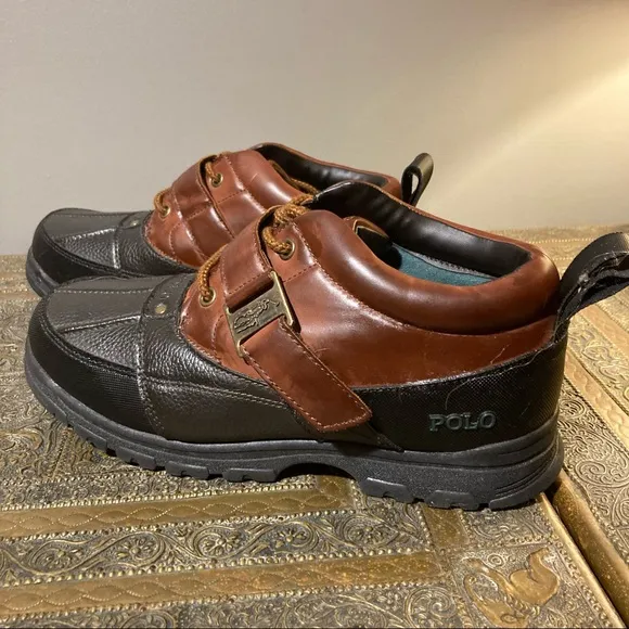 NEW Men’s polo Ralph Lauren hearty duck low ankle boots 7 topsider