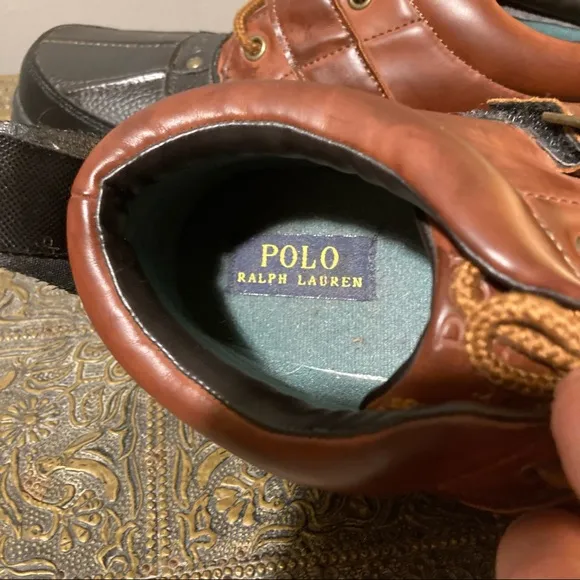 NEW Men’s polo Ralph Lauren hearty duck low ankle boots 7 topsider