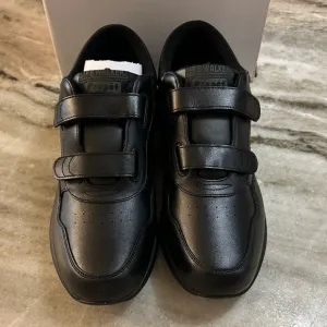 NIB Propet Lifewalker Strap Sneaker, Black, Men's 11.5 W(E)