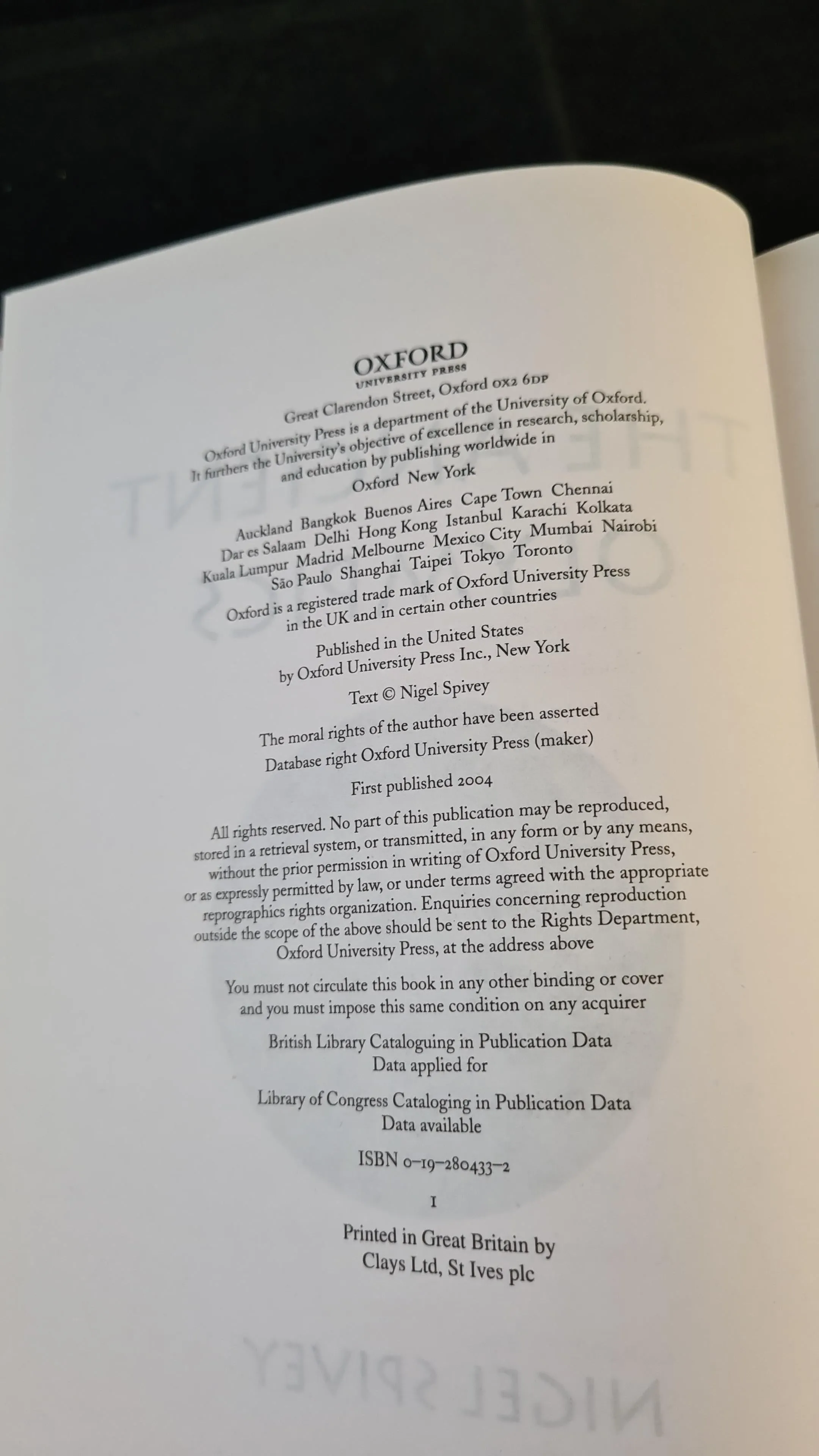 Nigel Spivey - The Ancient Olympics, A History, Oxford University Press, 2004