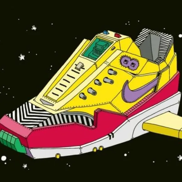 Nike Baby Air Max Command Flex Athletic Shoes