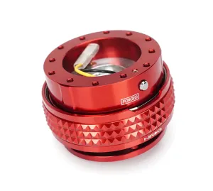 NRG Quick Release 2.1 - Red Body / Minty Fresh Pyramid Ring