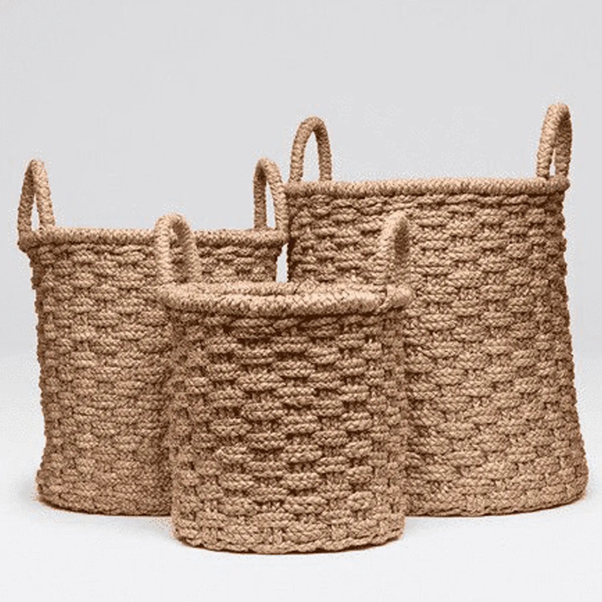 Oden Round Nesting Baskets S/3