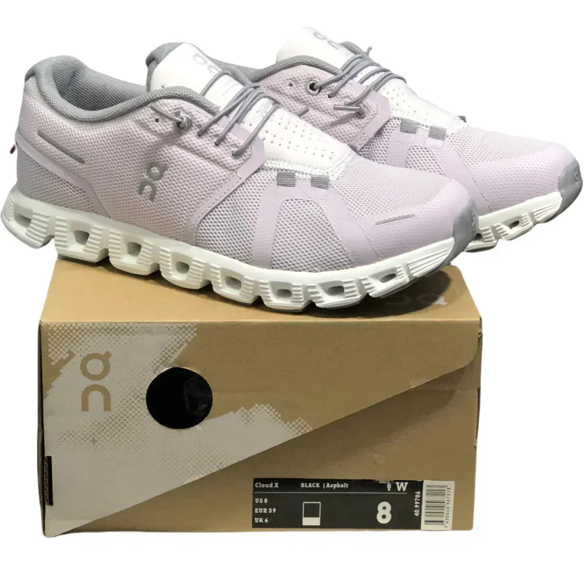 On Cloud 5  Men's Lily powder/fog white
