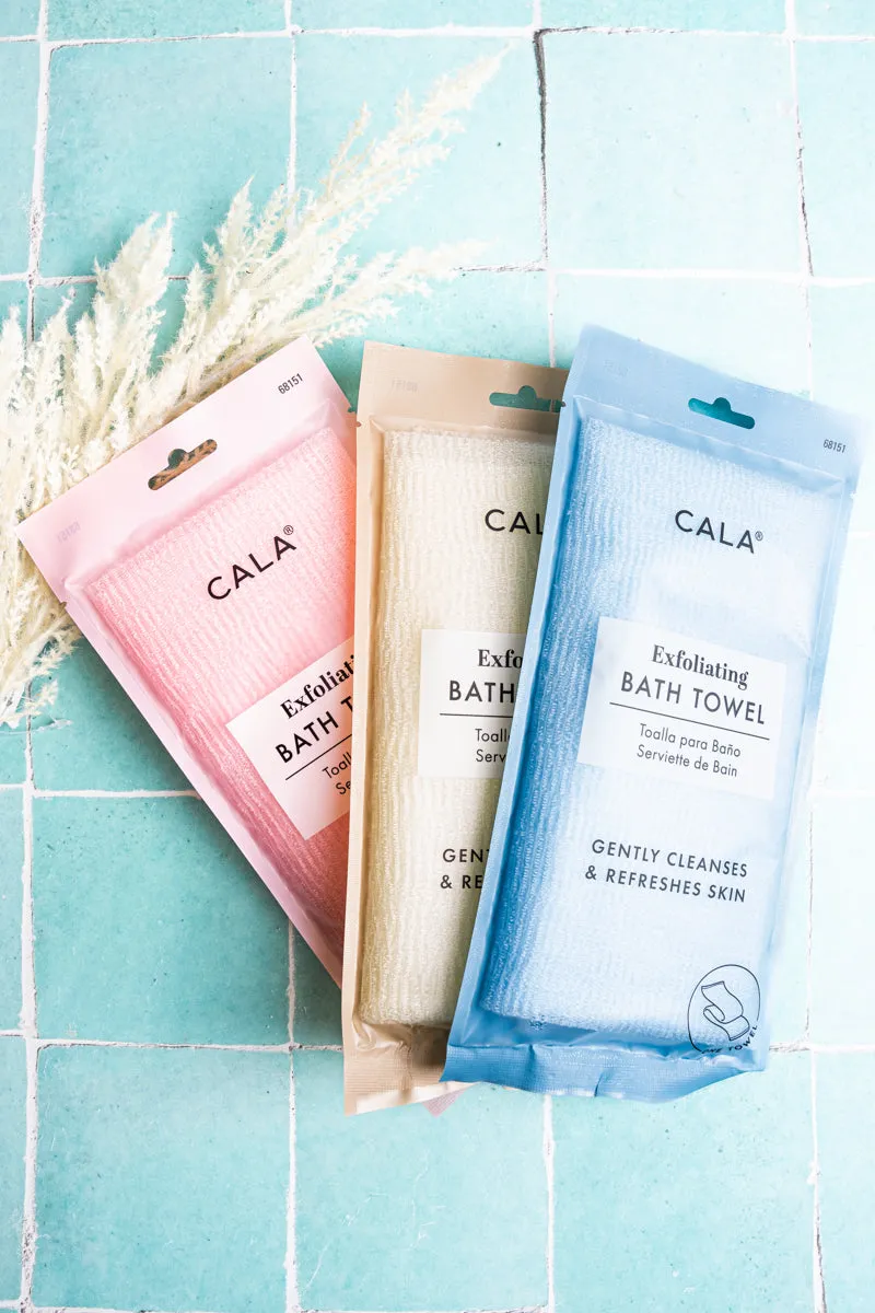 One Exfoliating Bath Towel - SHIPS ASSORTED