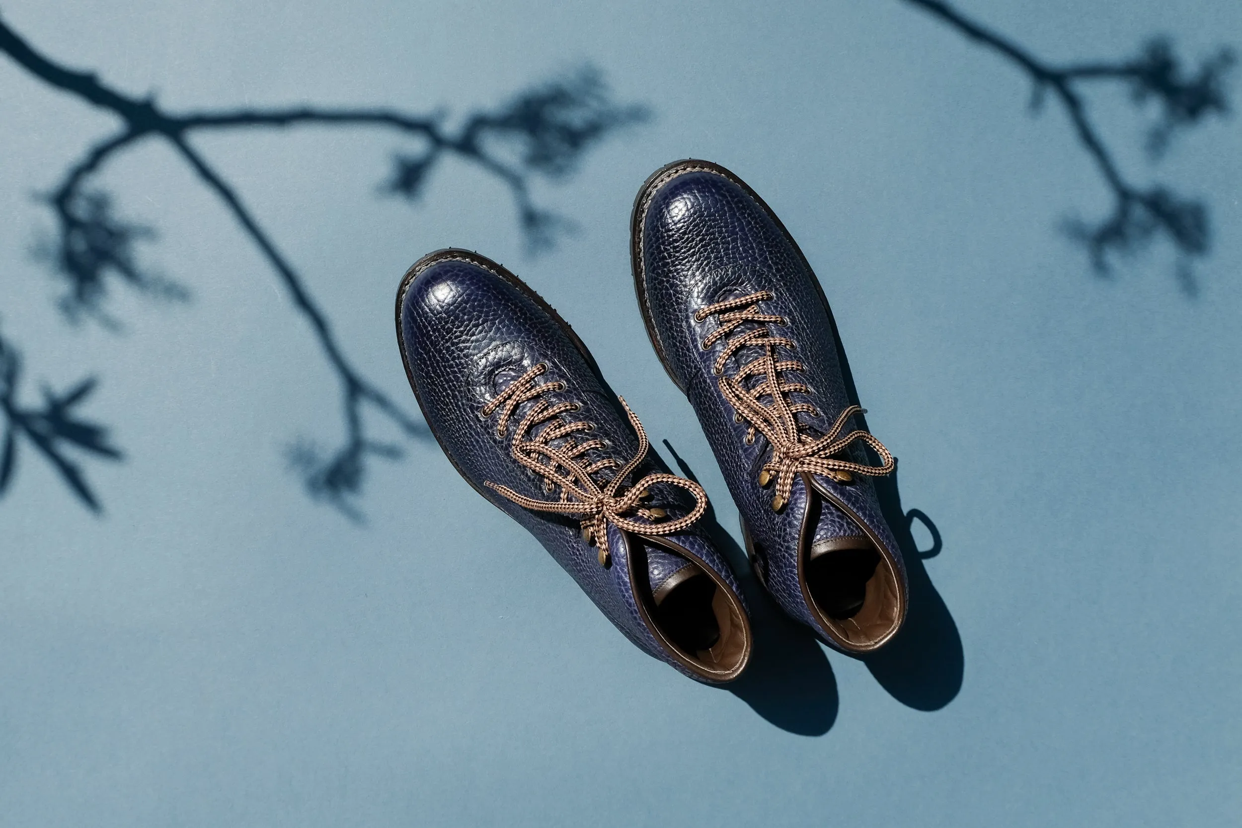 OneFiveFour.Rutor Hiking Boots from Shrunken Bull Leather