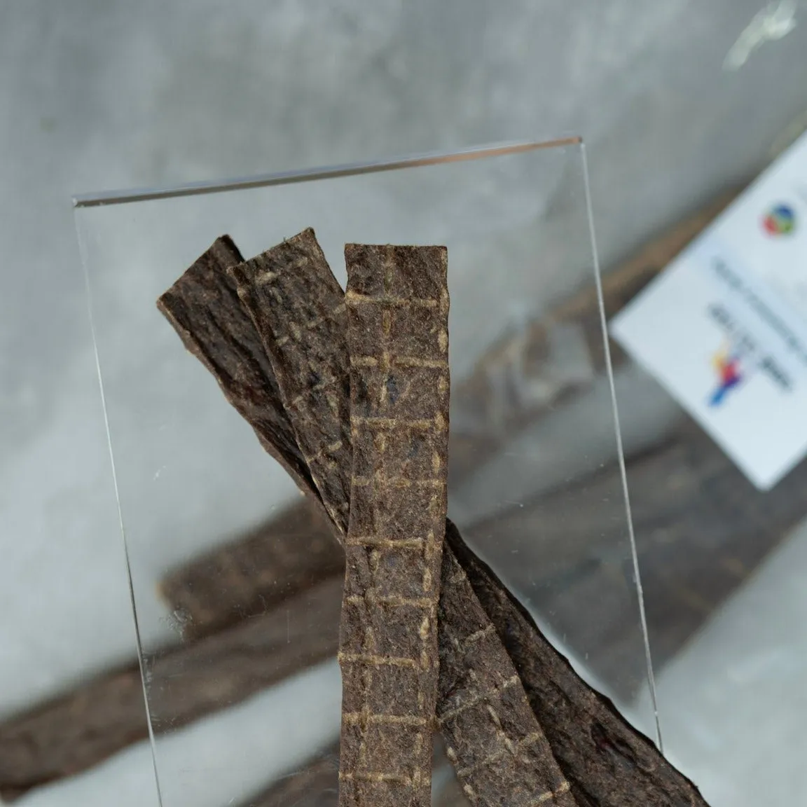 Ostrich Jerky infused with Rosemary