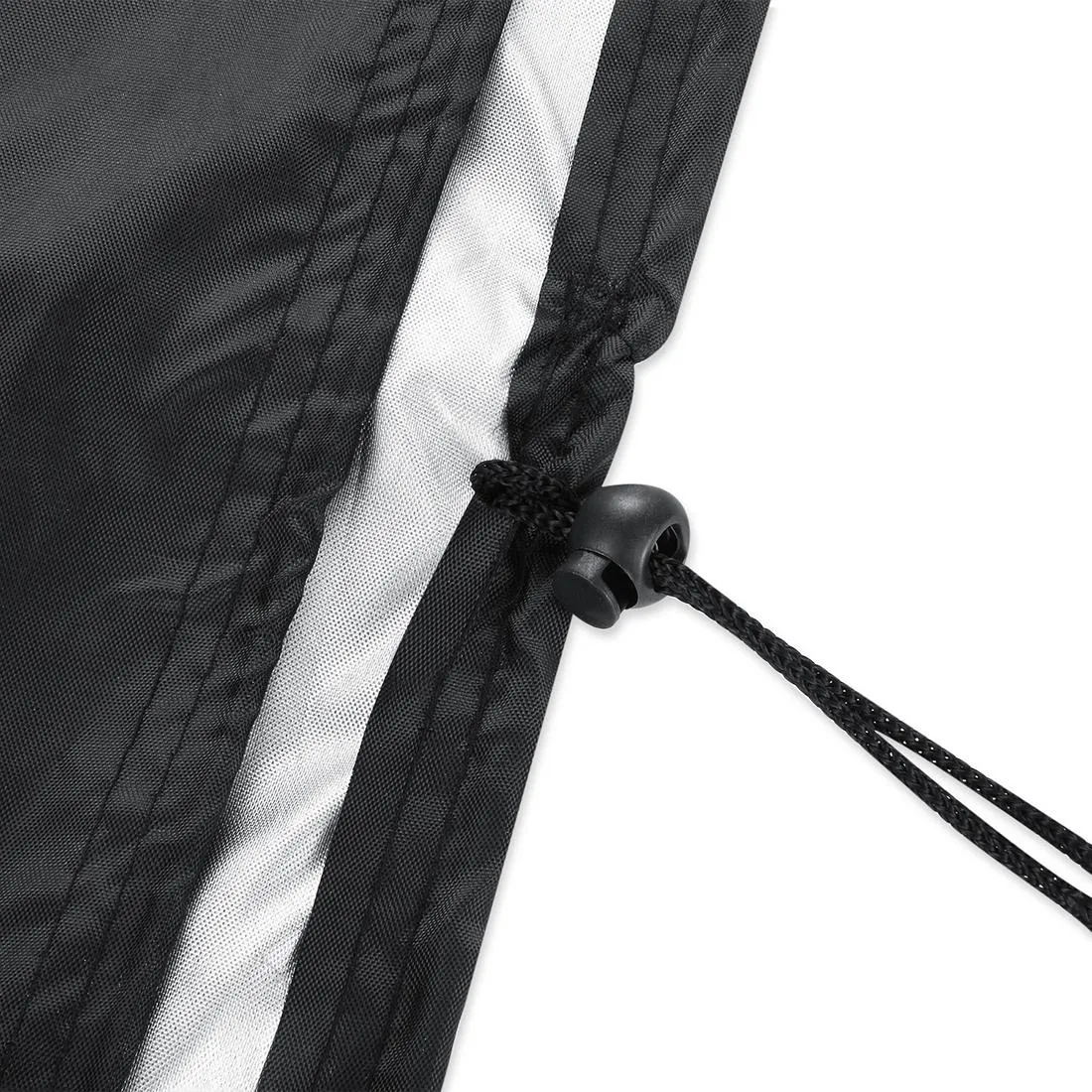 Outdoor Furniture Set Cover - Waterproof Anti-Uv Dust-Proof - 210D Oxford Cloth - 123X123X74Cm - Black