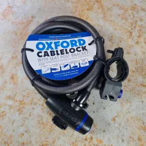 Oxford Cable Lock 12mm x 1800mm