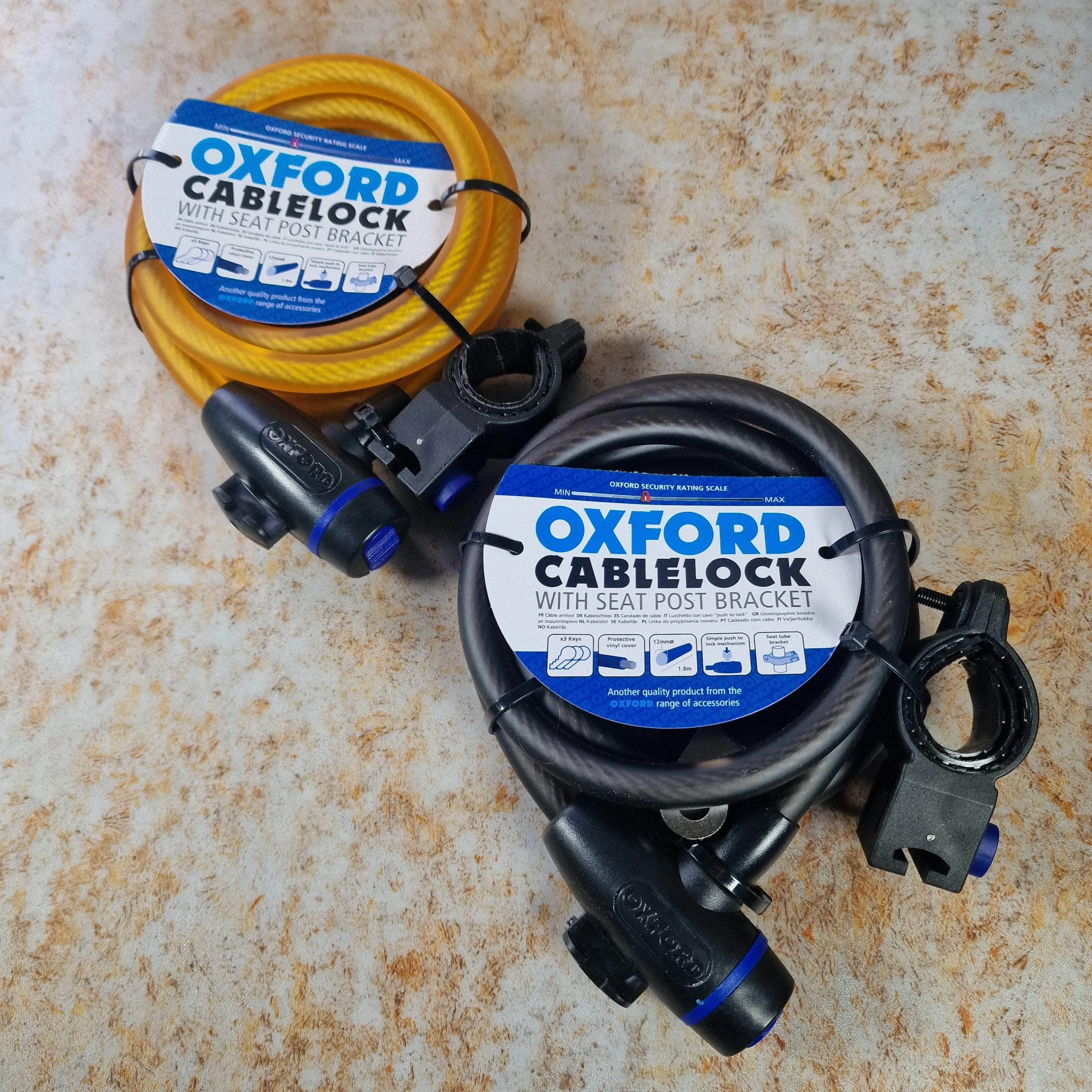 Oxford Cable Lock 12mm x 1800mm