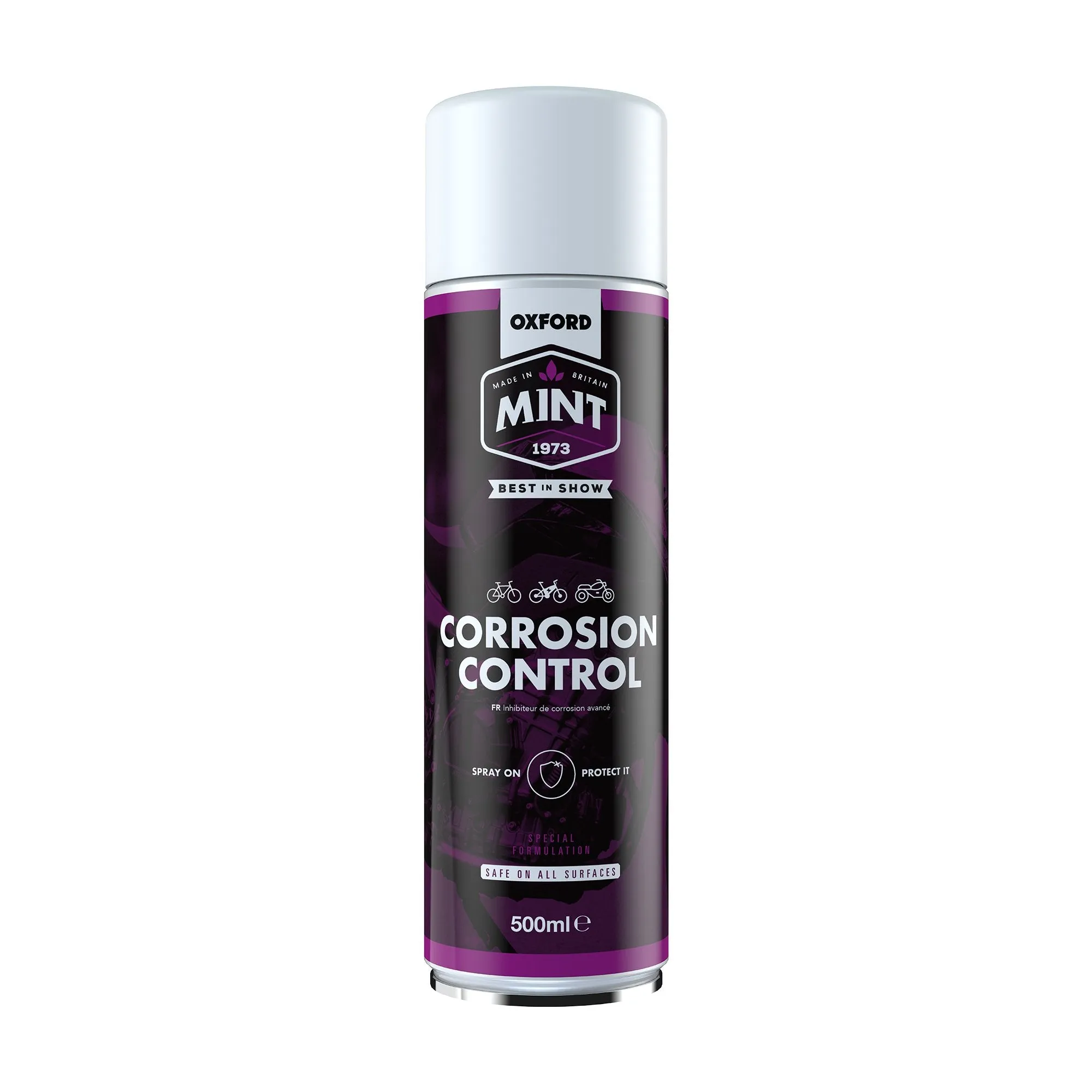 OXFORD MINT MOTORBIKE MOTORCYCLE CORROSION SPRAY PROTECTION CARE 500ML