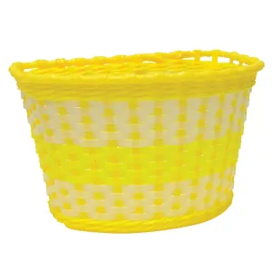 Oxford Plastic Basket Yellow