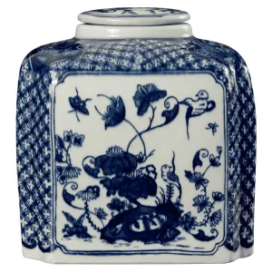 Palace Covered Blue & White Jar - DISPLAY/FLOOR SAMPLE