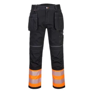 PW3 Hi Vis Holster Pockets Kneepad Mens Work Trousers Class 1 Portwest PW307