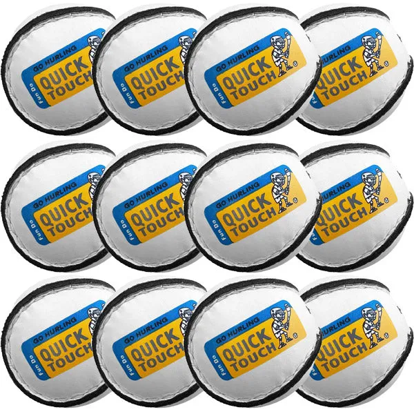 Quick Touch Kids Sliotar U10's | 12 Pack