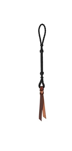 Quirt With Wrist Loop and Leather Popper