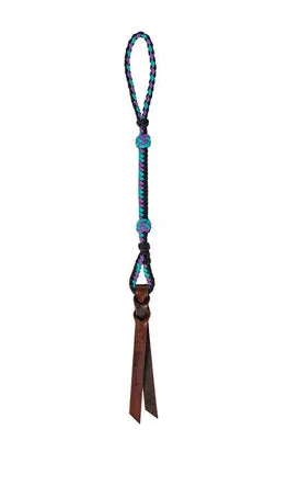 Quirt With Wrist Loop and Leather Popper