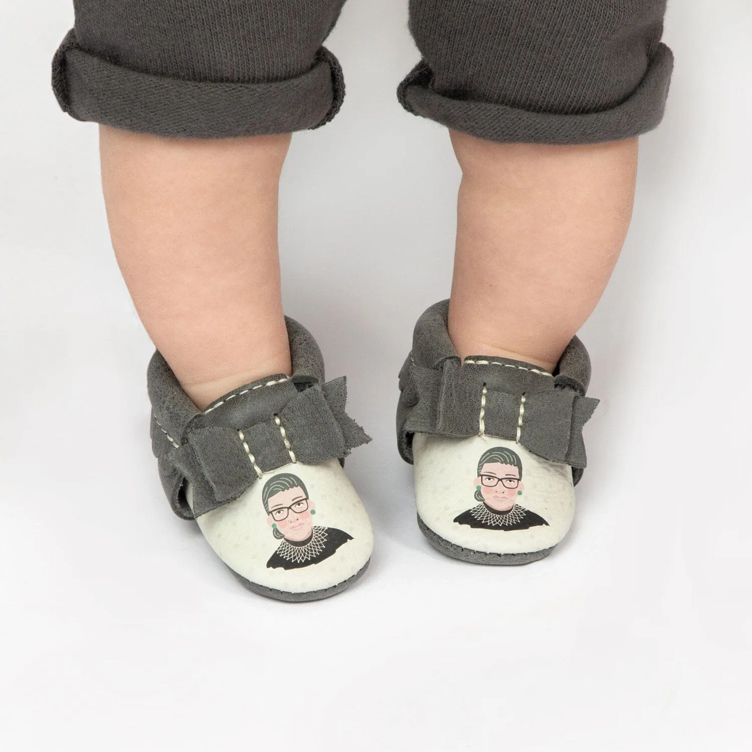 RBG Bow Baby Shoe