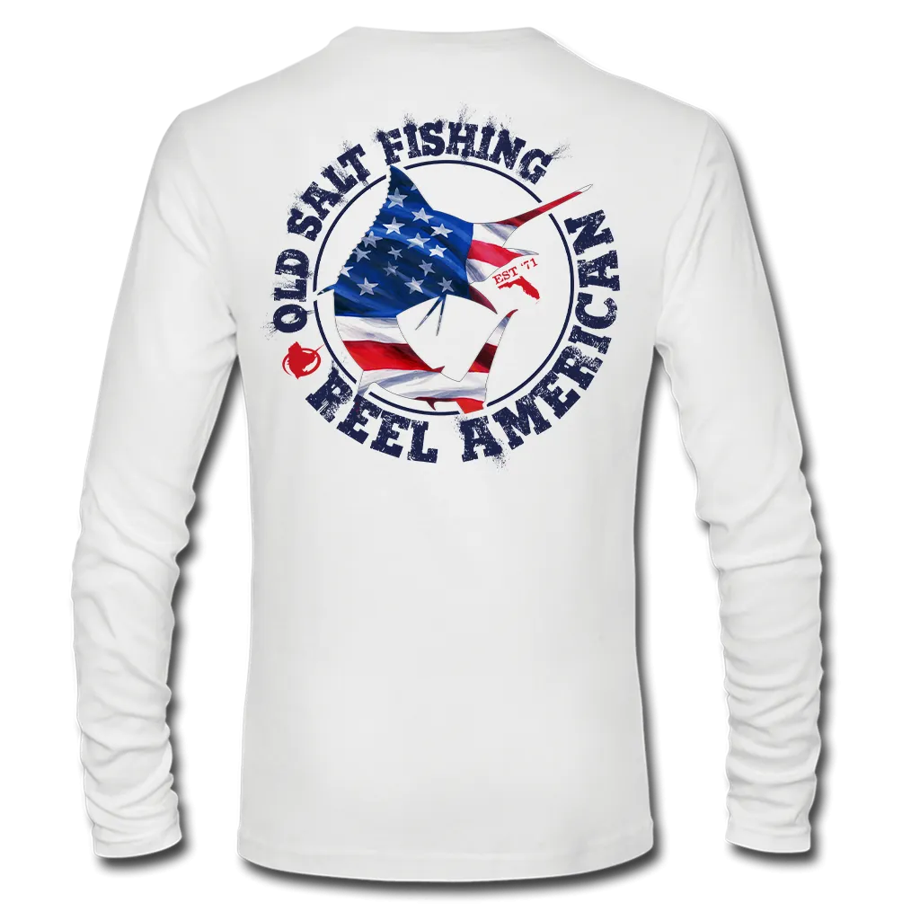 Reel Offshore American - Long Sleeve Performance Shirt
