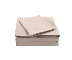 Royal Comfort Bamboo Blended Sheet & Pillowcases Set 1000TC Ultra Soft Bedding - GREY