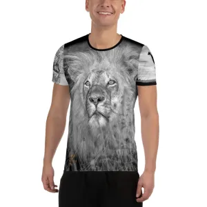 Safari Africa All-Over Print Men's Athletic T-shirt