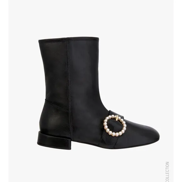 ✨SALE✨Zara limited edition buckle leather ankle boots ✨SALE✨