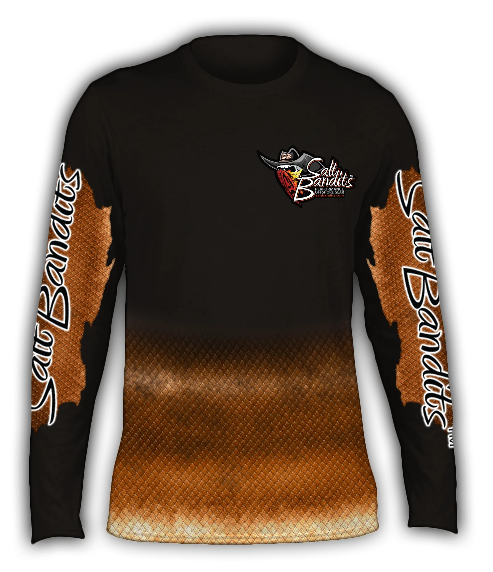 Salt Bandits™ Walleye Performance Long Sleeve T-shirt