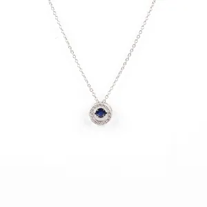 Sapphire Dancing Necklace