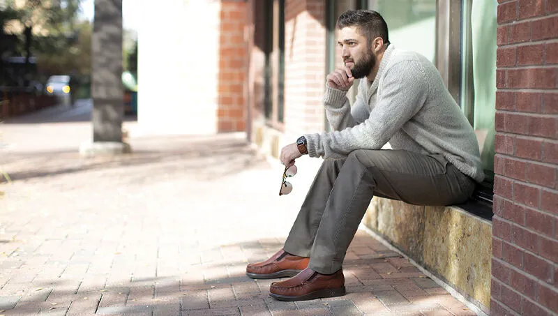 SAS Men's Side Gore CORDOVAN @BRANDYSSHOES