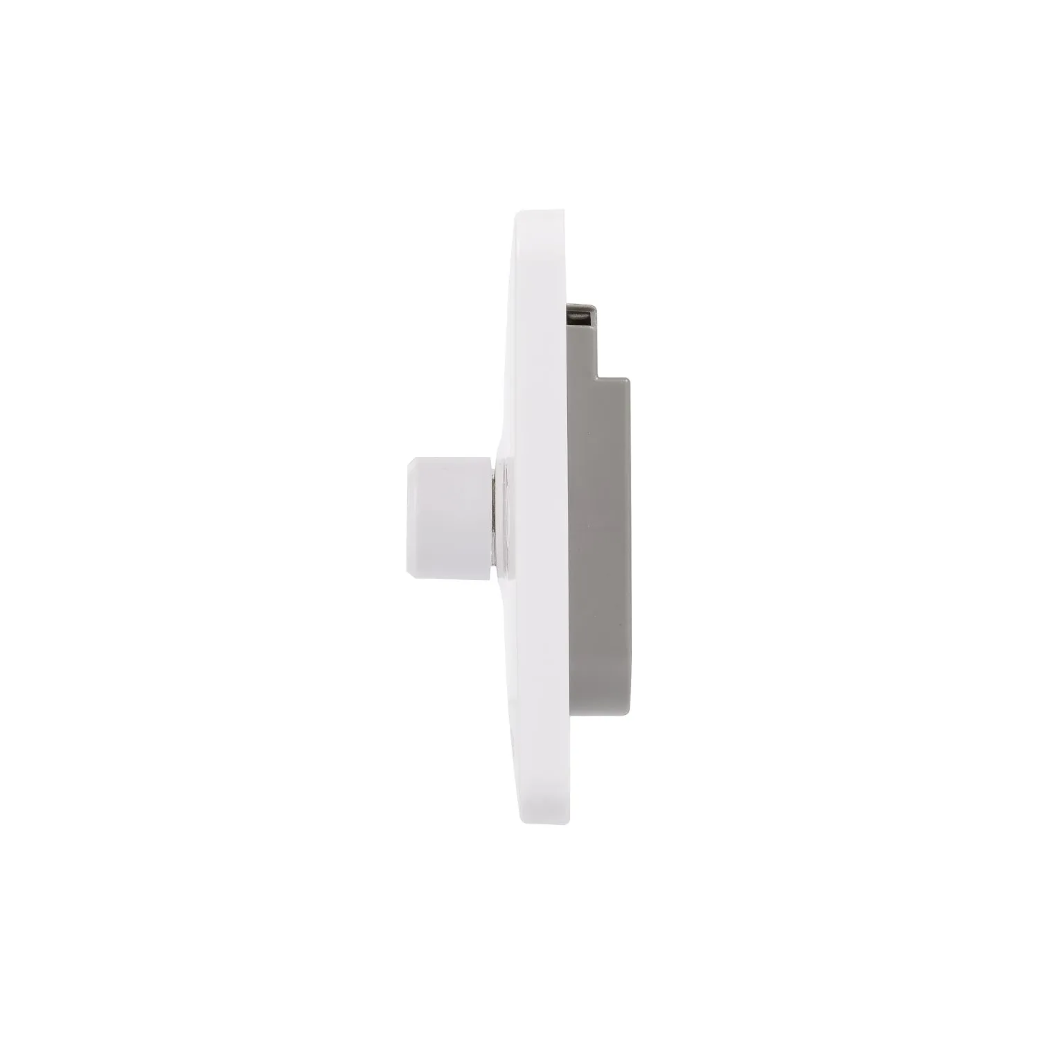 Schneider Electric GGBL6011CS Lisse White Moulded 1G 1-Way 250W/VA Mains & Low Voltage Dimmer Switch