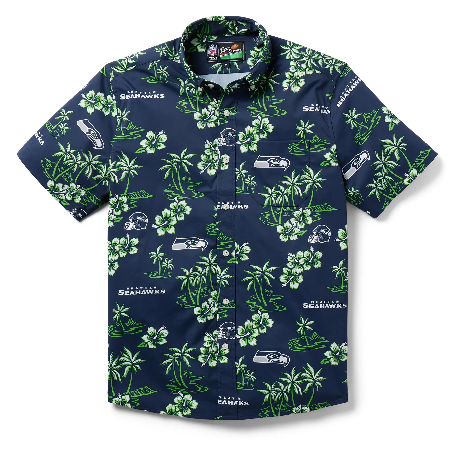 SEATTLE SEAHAWKS KEKAI PERFORMANCE BUTTON FRONT