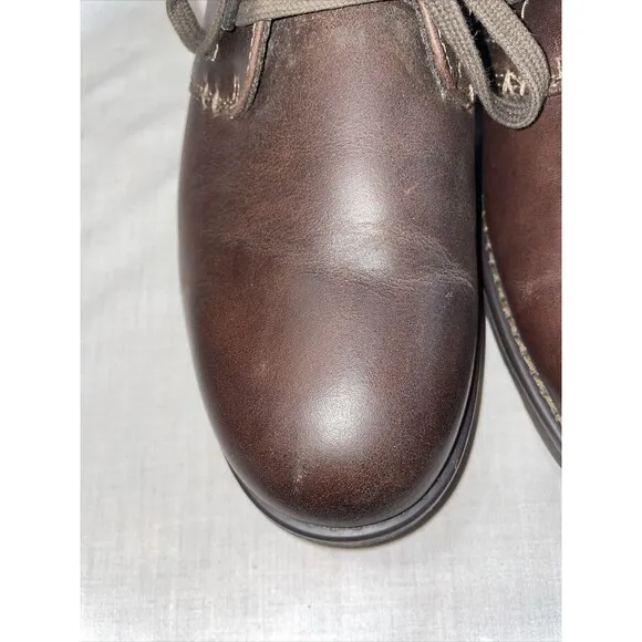 Sebago Chukka Boots Mens Size 11 M Brown Leather Lace Up Round Toe