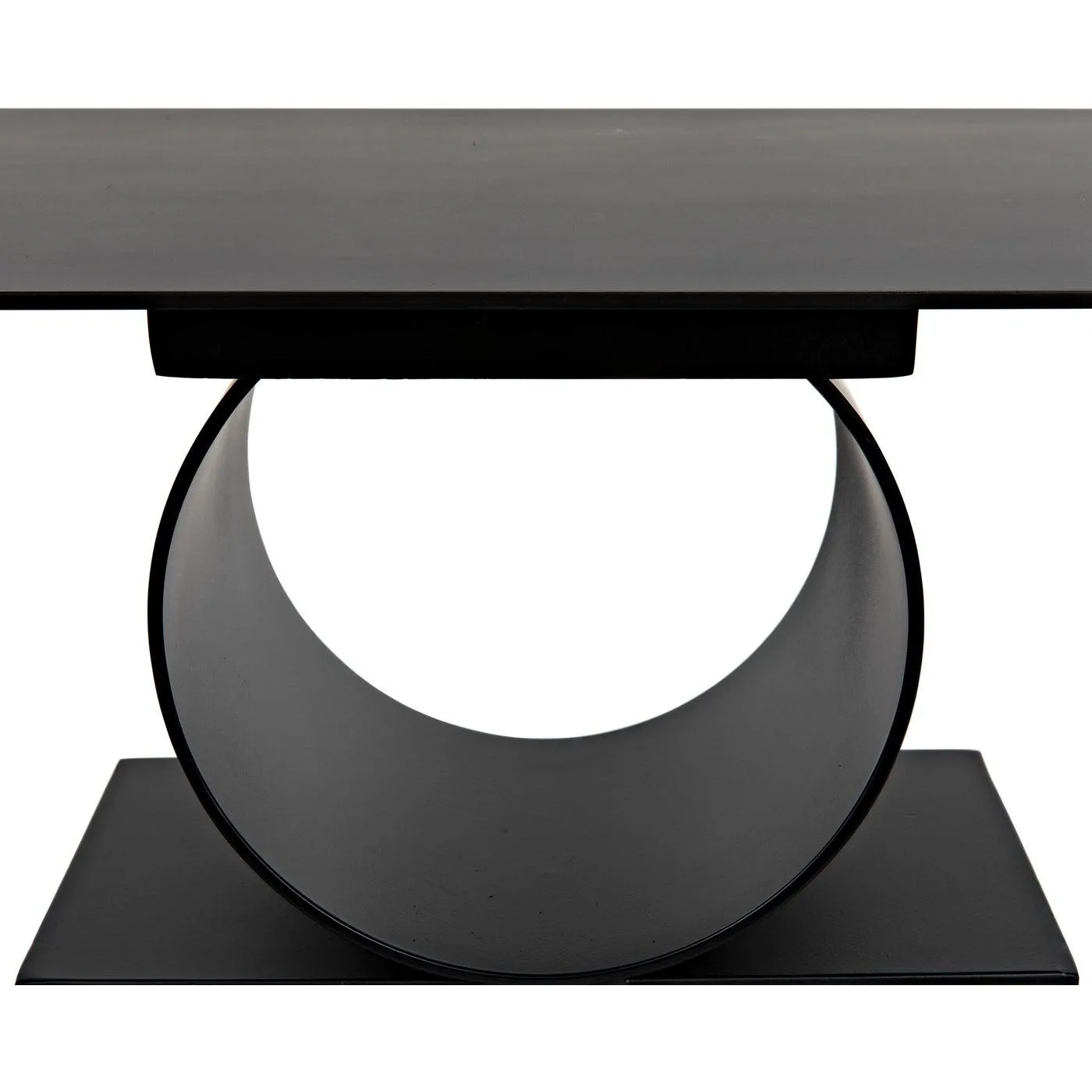 Shape Side Table, Black Steel