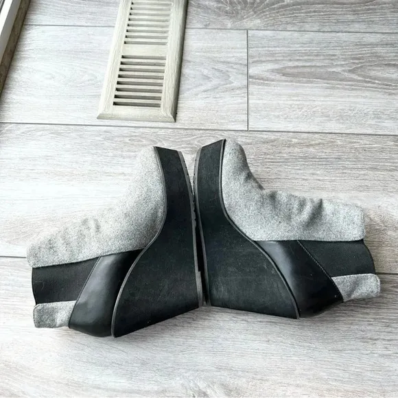 Shellys London Wedge Platform Boots