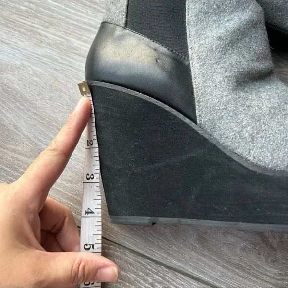Shellys London Wedge Platform Boots