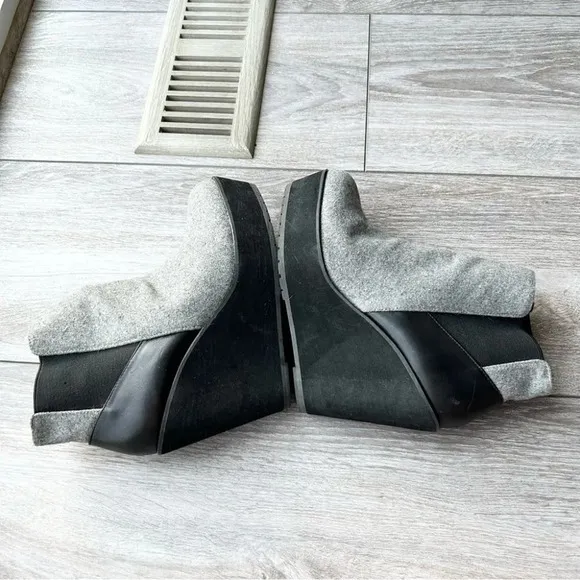 Shellys London Wedge Platform Boots