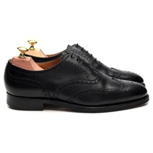 Shipton & Heneage 'Albemarle' Black Leather Oxford Brogues UK 7 E