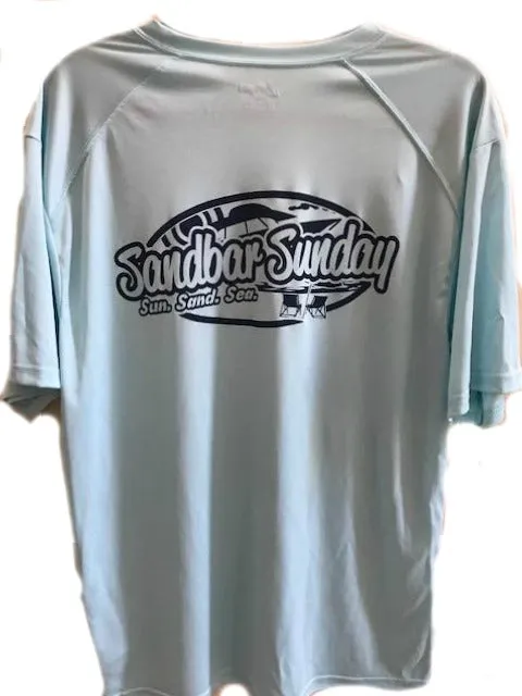Short Sleeve Performance Tee (S.I.) - Aqua