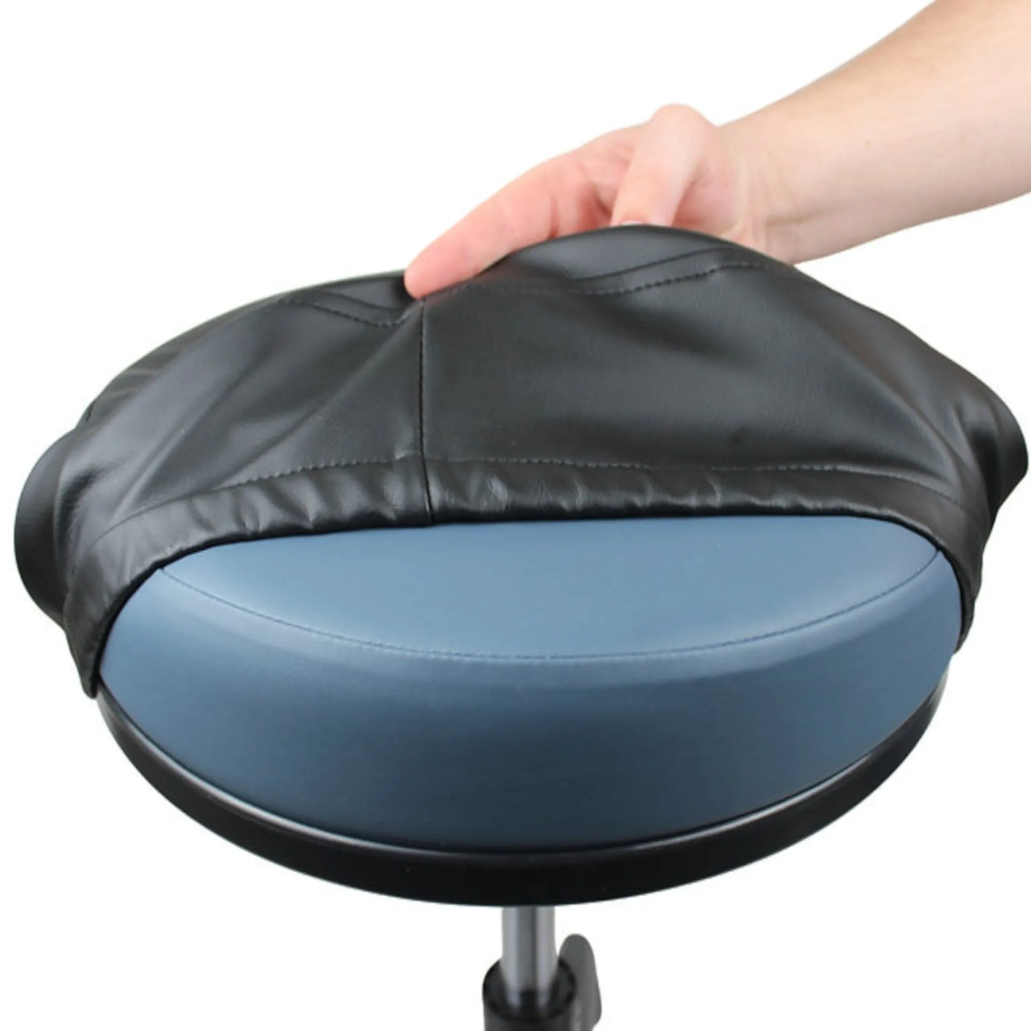 Stool Cover - Dual Fit (14"-15") - High Seas Upholstery
