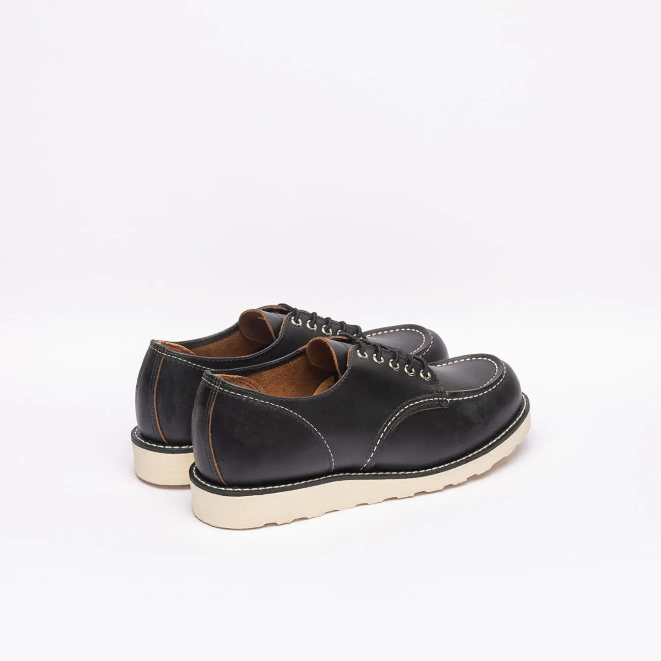 Stringata derby Red Wing Shop Moc 8090 in pelle nera