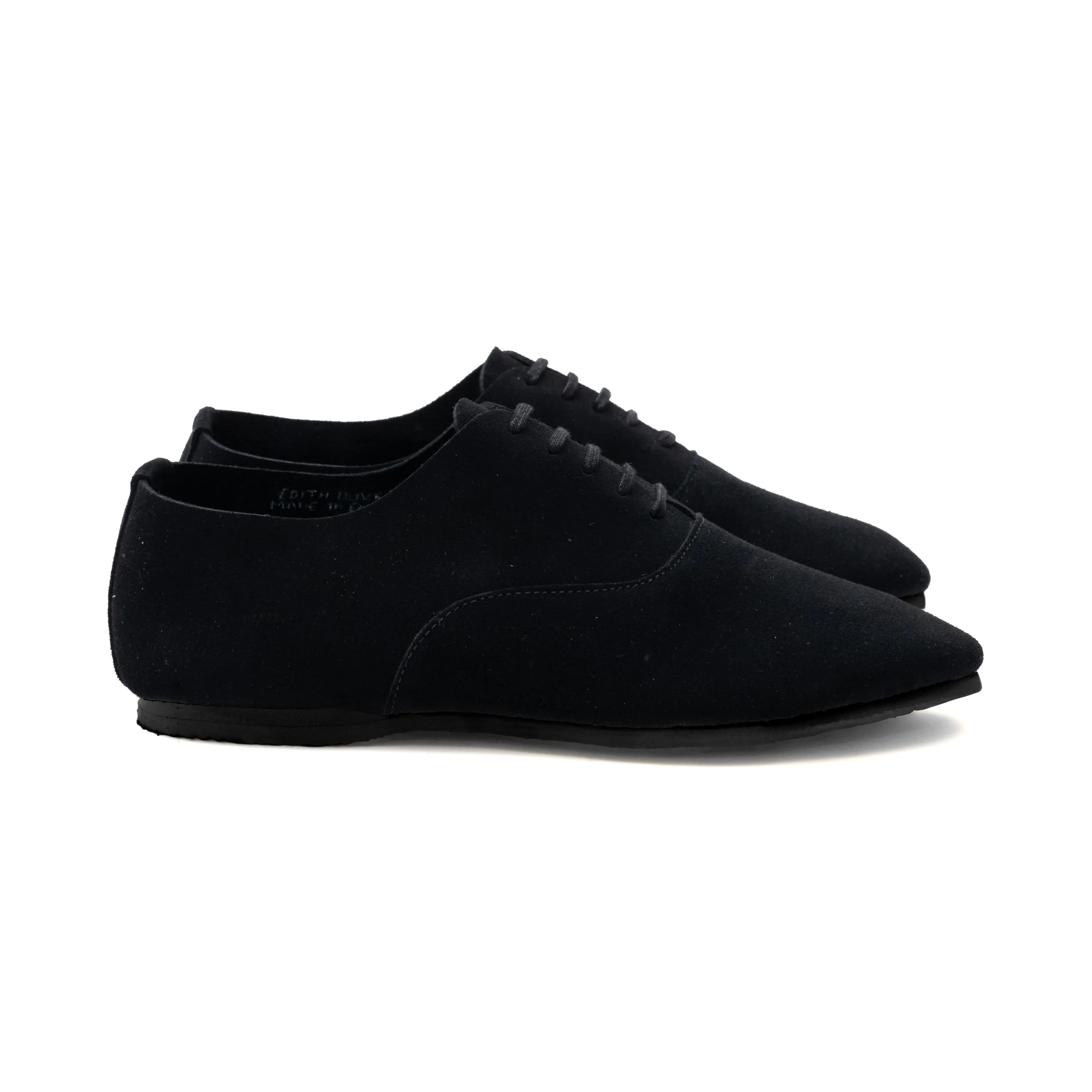 Talbot Oxford Shoe - Black Janus Calf Suede