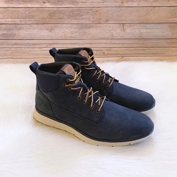 Timberland Men’s Navy Killington Chukka Sneakers