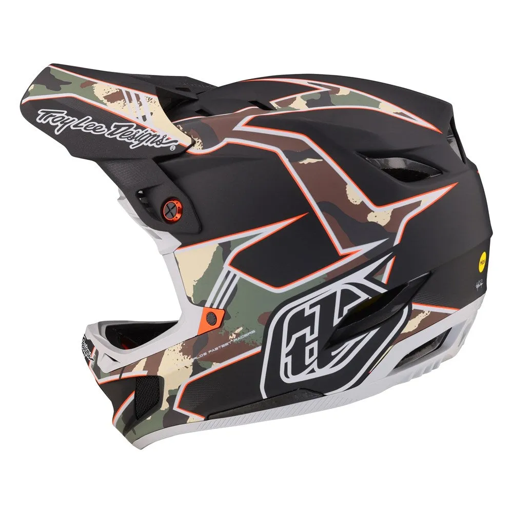 TLD 23 D4 Composite AS Helmet MIPS Matrix Camo Army Green XL/2XL