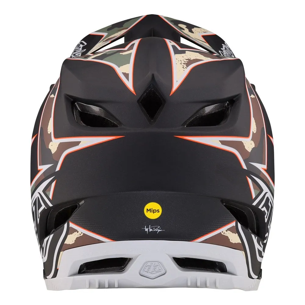 TLD 23 D4 Composite AS Helmet MIPS Matrix Camo Army Green XL/2XL
