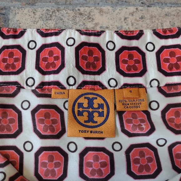 Tory Burch silk skirt size 6