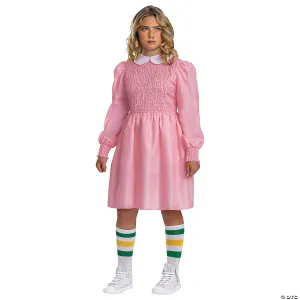 Tween Classic Stranger Things Eleven Pink Dress Costume