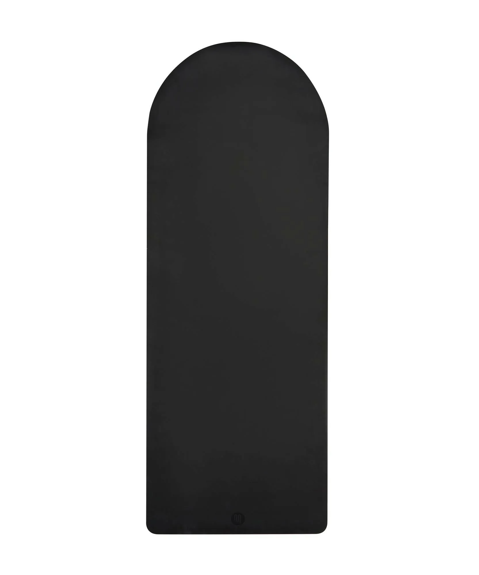 Vegan Leather Curved Studio Mat - Black 6mm